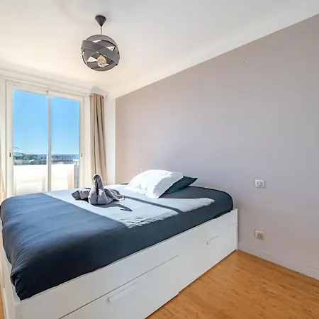 Superbe 3p Vue Avec Parking * ニース