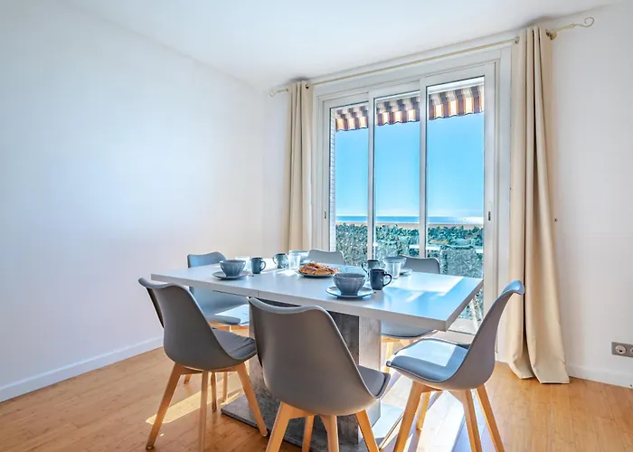 Apartamento Superbe 3p Vue Avec Parking Niza