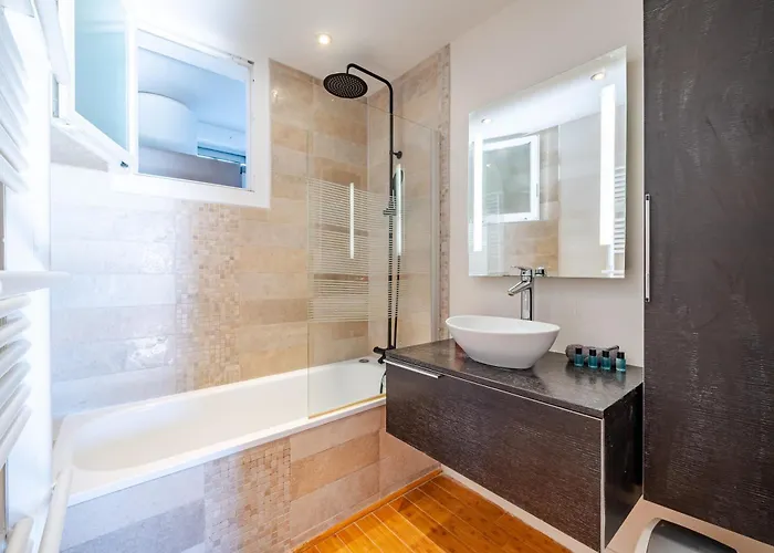 Superbe 3p Vue Avec Parking Apartamento *